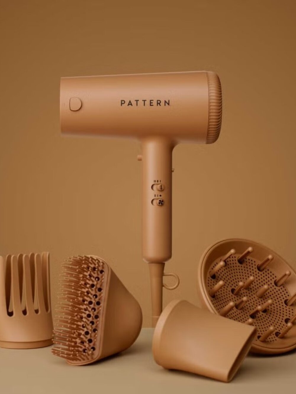 PATTERN Blow Dryer with Four Attachments for Curly Hair